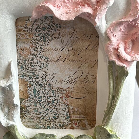 Calla Lily  3 X 5 Hand Painted Picture Frame Decor - Picture 2 of 8